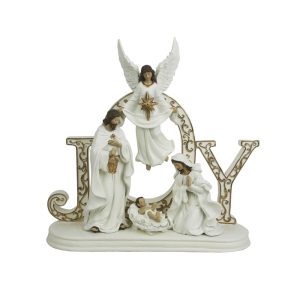 16.5X5.7X15.8cm Polyresin Joy Holy Family