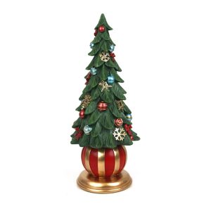 16.2X15.7X38.5cm Polyresin Christmas Tree